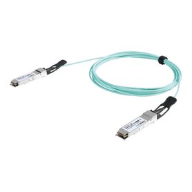 cable aoc qsfp de 40 gbps a 40 gbps  cable de fibra óptica activo  longitud 2 metros 