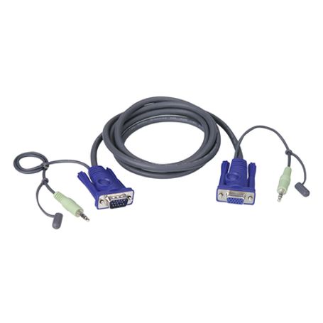 cable vga con audio de 18 m