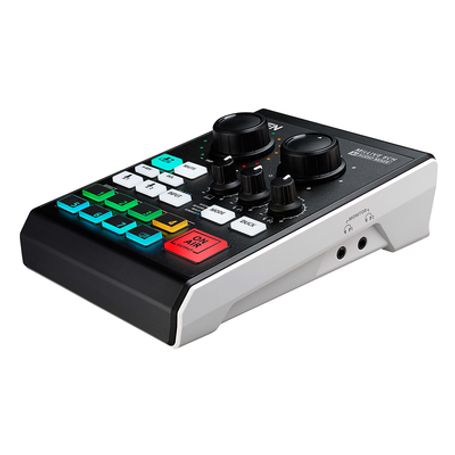 mezclador de audio para pódcast con ia miclive™ de 6 canales230558