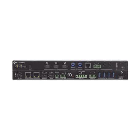 switch matriz omega 3 entradas hdmi y 1 salida hdmi amplificador mezclador y concentrador usb232805