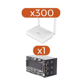 kit 300 onu´s hg6145f  1 olt an60007