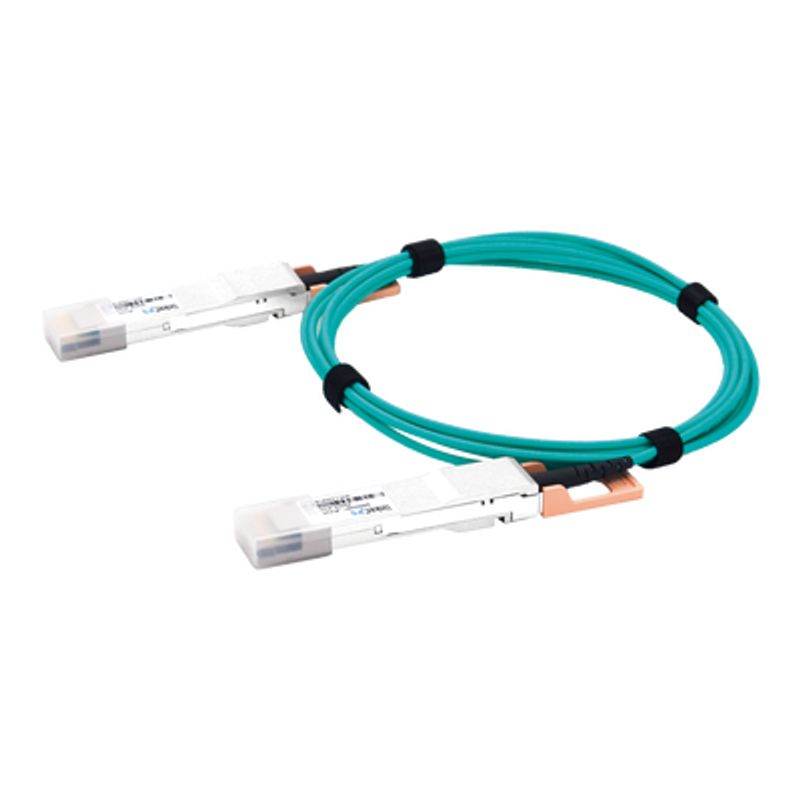 Cable Aoc Qsfpdd De 400 Gbps A 400 Gbps / Cable De Fibra Óptica Activo / Longitud 1 Metro 