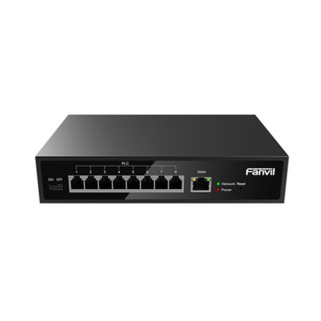 switch poe de 2 hilos para telefonos fanvil x3032  8 puertos rj11231910