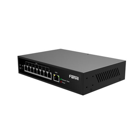 Switch Poe De 2 Hilos Para Telefonos Fanvil X3032  8 Puertos Rj11