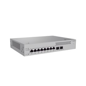 switch de acceso gigabit administrable capa 2  8 puertos 101001000 mbps  2 puertos 25ge sfp uplink   erps  imgp snooping  dhcp 