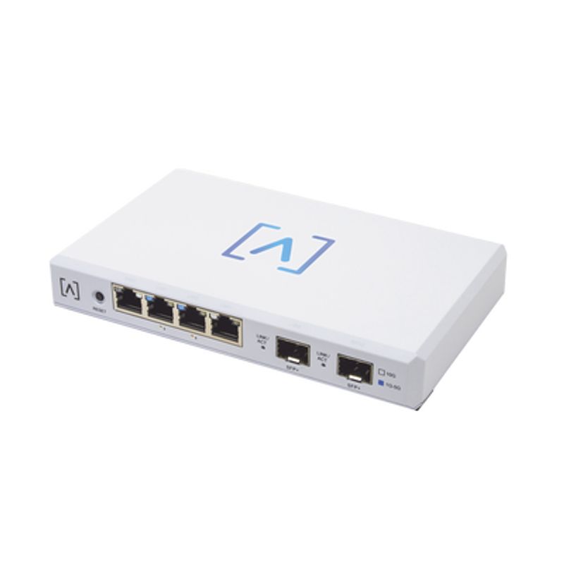 Router Vpn / 4 Puertos 10/100/1000/2500 Gbps (2 Puertos Poe Af/at) / 2 Puertos Sfp 10gbps / Filtrado Avanzado Dpi Bloqueo De Con