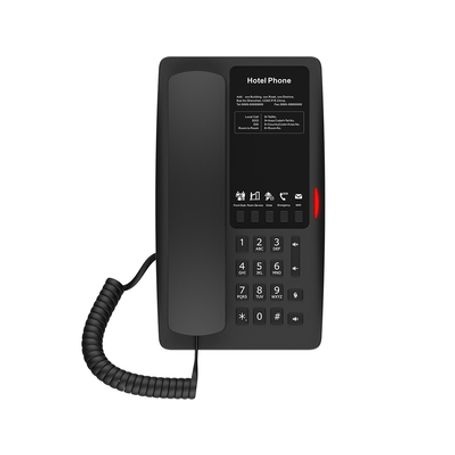 teléfono ip para hoteleria puerto usba para carga 5 teclas programables para servicio rápido hotline plantilla personalizable c