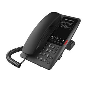 teléfono ip para hoteleria puerto usba para carga 5 teclas programables para servicio rápido hotline plantilla personalizable c