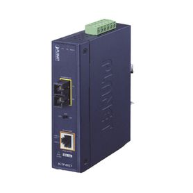 convertidor de medios industrial poe 1000basesx a 101001000baset 8023at scmm 550 m234721