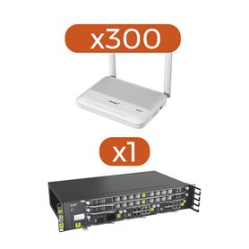 kit 300 onu´s hg6144f  1 olt an551604ac