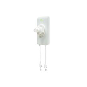 antena sectorial para wifi de 90° 24 y 5 ghz  ganancia 15 dbi  conectores rpsma  incluye montaje  ideal para acces point unifi 