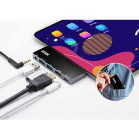usbc travel dock con power passthrough230557