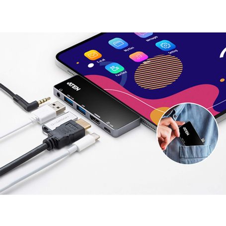 Usbc Travel Dock Con Power Passthrough
