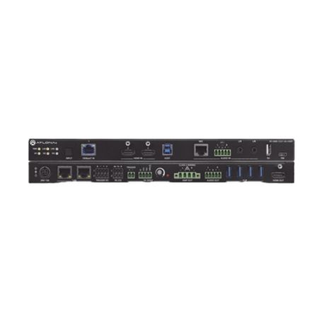 Switch Matriz Omega 1 Entrada Hdbaset Y 2 Entradas Hdmi Y 1 Salida Hdmi Amplificador Mezclador Y Concentrador Usb