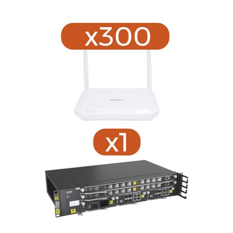 kit 300 ont´s hg6143d  1 olt an551604ac