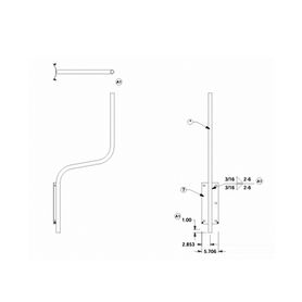 soporte para montaje en poste compatible con linea de antenas omnib227643