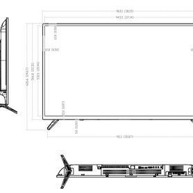 dahua lm43f200  pantalla de 43 pulgadas profesional para cctv fhd ideal para trabajar 247  vga hdmi altavoces integrados brillo