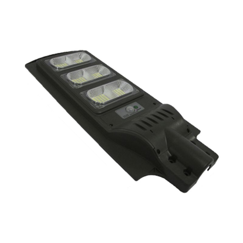 Alumbrado Publico Con Panel Solar Y Sensor De Movimiento De 120 W/ Luz Blanca 6 500 °k/ Dimensiones 625 X 240 Mm / Ángulo De Luz