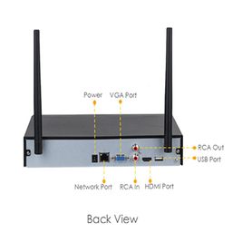 imou kitnvr1104hsw4g22  kit de 4 camaras inalámbricas de 2 megapixeles wifi disco duro de 1 tb incluido h265 nvr con antena dua