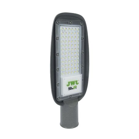 luminaria led con fotocelda 50 w 100  265 v ca 5060 hz  color blanco dimensiones 160 x 390 x 78 mm  ángulo de luz 135°