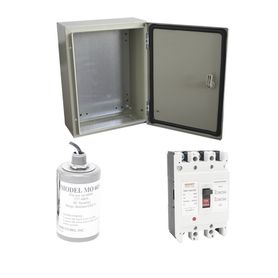 kit de centro de carga trifasico para corriente alterna breaker de hasta 690 vc de 125 a con supresor de descargas atmosféricas