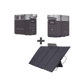 kit de estación de energia portátil 1024wh bateria externa 1024wh panel solar flexible 400w 2024wh totales
