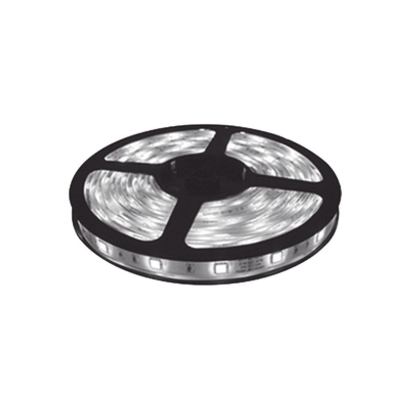 Tira Led De 5 M / Color Blanco / Uso Exterior / Potencia 22 W / 900 Lm/ 12 V Cd / Ip 65.