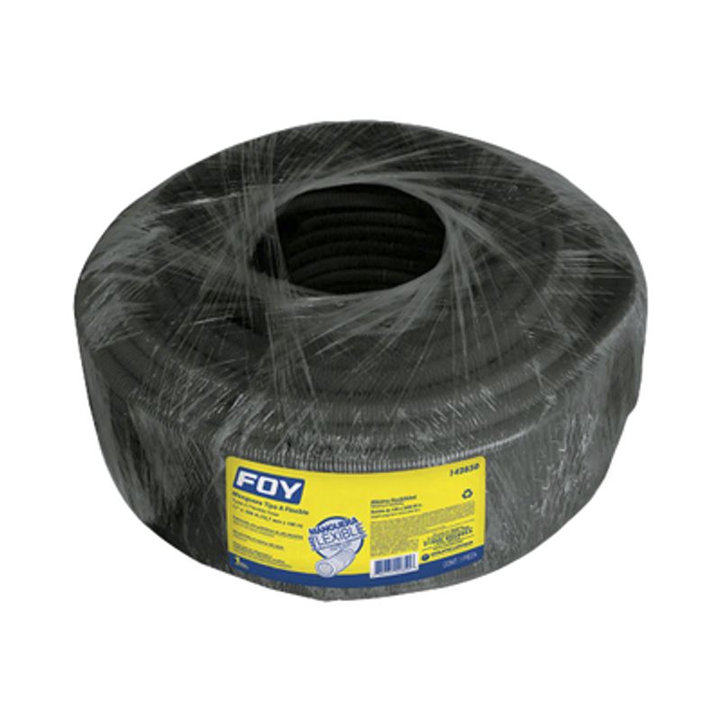 Manguera Flexible Para Cables 3/4 X 50 M /polietileno Alta Densidad Hdpe/ Sin Guia /para Uso En Interiores.