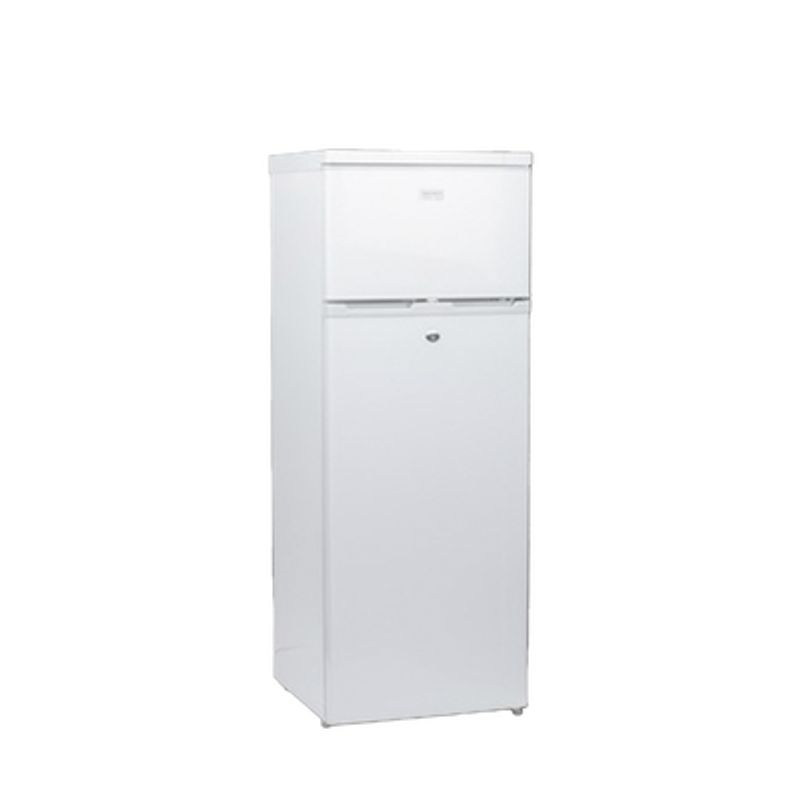 Refrigerador Combinado Solar De 220l (7.7 Ft3)  12/24v Alta Capacidad Optimo Para Operación Sin Red Eléctrica Rendimiento Superi