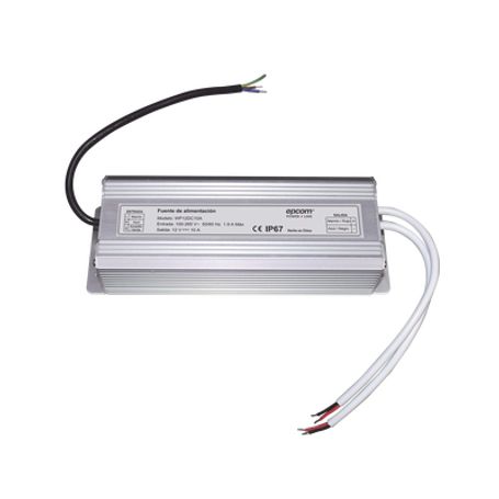 Fuente De Alimentacion Para Intemperie Waterproof 12 V  10 A