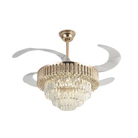 ventilador de techo con luminario led de  110 v ca 5060 hz   88 w 4500 lm  6500  4 000  2 700 k 3 tonos de luz  1075 mm  6 velo