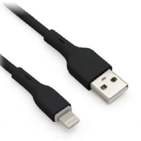 Cable Lightning BROBOTIX 963158 USB V2.0. Lightning Negro 1m TL1 