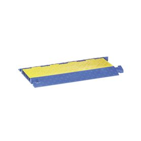 protector para cables de 5 canales truk trak  dimensiones 914 x 508 x 586 mm  color azul y amarillo221913