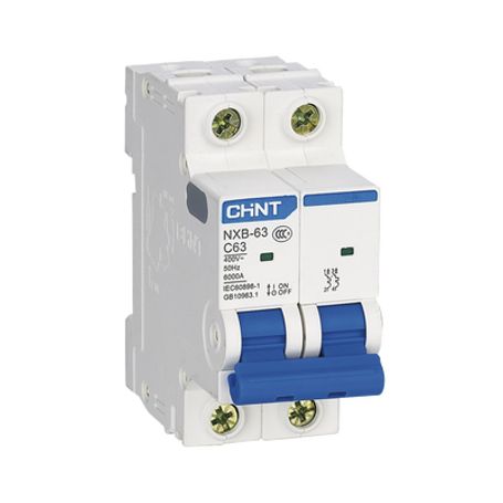 Pastilla Para Riel Din 2 Polo 63 Amp Vca110/415v 6ka Catálogo Nxb632pc63 Serie Nxb63.
