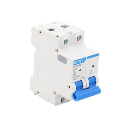Pastilla Para Riel Din 2 Polo 63 Amp Vca110/415v 6ka Catálogo Nxb632pc63 Serie Nxb63.