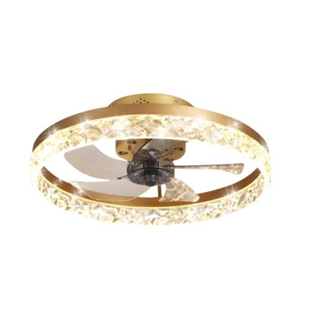 ventilador de techo con luminario led de  110 v ca 5060 hz   88 w 4500 lm  6500  4 000  2 700 k 3 tonos de luz  400 mm  3 veloc