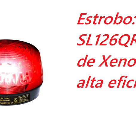 Secolarm Sl126qr   Luz Estroboscópica Alámbrica 612vdc Roja Compatible Ihorn / Risco / Dsc / Bosch 