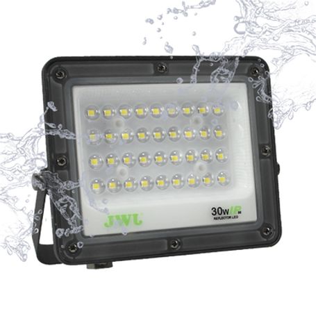 Reflector Tipo Lupa 30 W / Flujo Luminoso 3 000 Lm / 110  240 Vca 60hz /  Dimensiones 150 X 125 X 22 Mm / Uso En Exterior Ip66.
