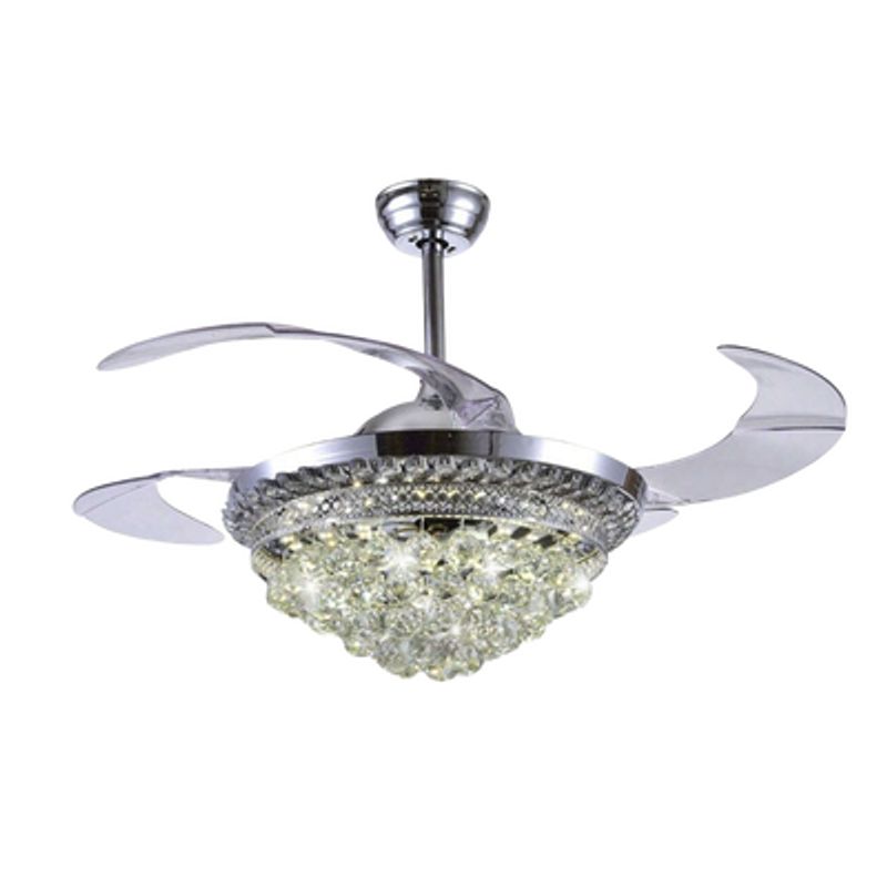 Ventilador De Techo Con Luminario Led De  110 V Ca 50/60 Hz /  88 W /4500 Lm / 6500  4 000  2 700 K /3 Tonos De Luz / 1075 Mm / 