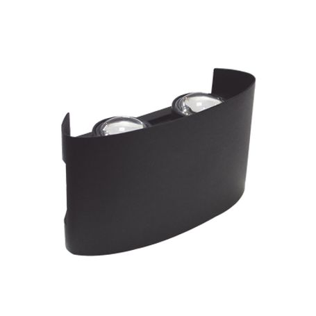 Lámpara Arbotante 4 W 220 Lm / Dimensiones 120 X 80 X 40 Mm / 85  265 Vca 50/60hz / Luz Cálida 2 700 K / Uso En Exterior Ip 54.