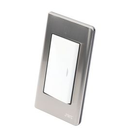 placa de policarbonato con interruptor sencillo 10 a 127 v ca  60 hz  carcasa de acero230969