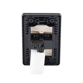 placa de policarbonato con interruptor sencillo 10 a 127 v ca  60 hz  carcasa de acero230969