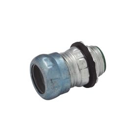 conector de compresión impermeable aislado de acero galvanizado para pared delgada de 1 12 225843