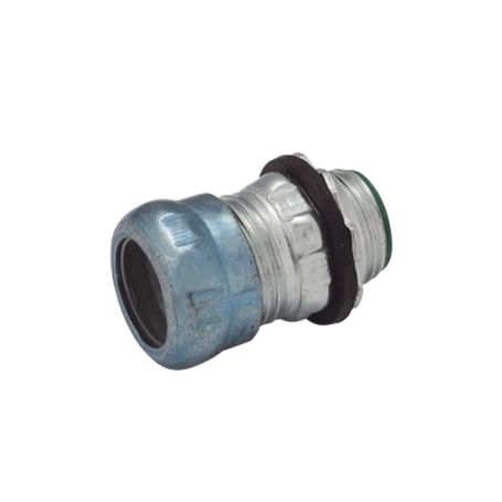 conector de compresión impermeable aislado de acero galvanizado para pared delgada de 1 12 225843