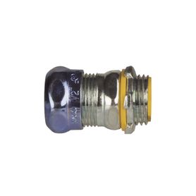 conector de compresión impermeable aislado de acero galvanizado para pared delgada de 1 12 225843