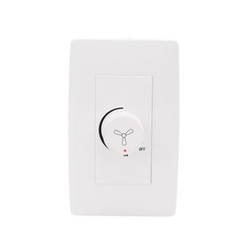 placa con dimmer rotativo para ventilador  300 w 127 v ca  color blanco230966