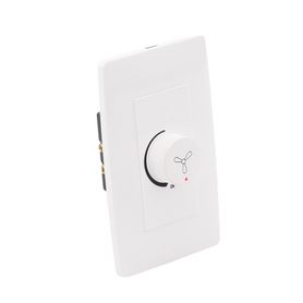 placa con dimmer rotativo para ventilador  300 w 127 v ca  color blanco230966