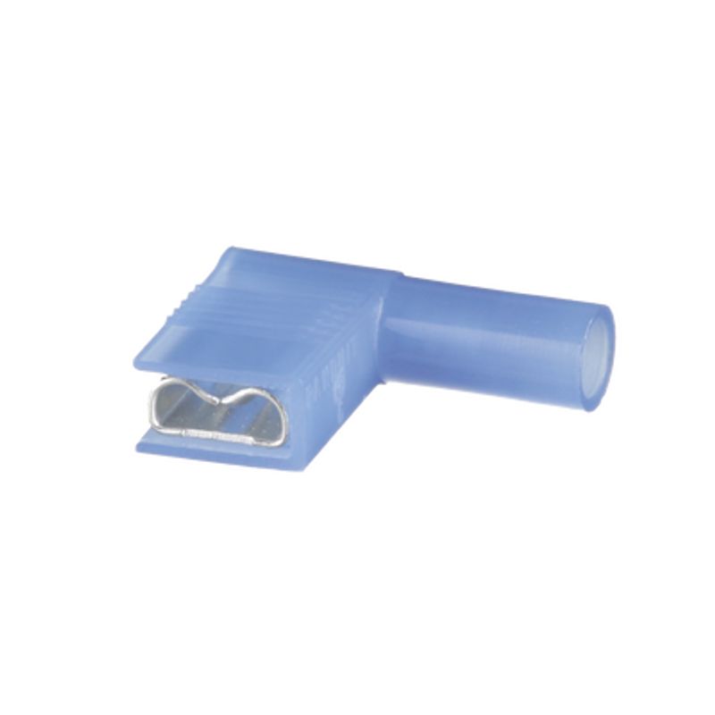 Terminal De Desconexión Hembra Panterm™ A 90º Color Azul Nylon Para Cable 1416 Awg 0.250 X 0.032  (6.3 X 0.8mm)