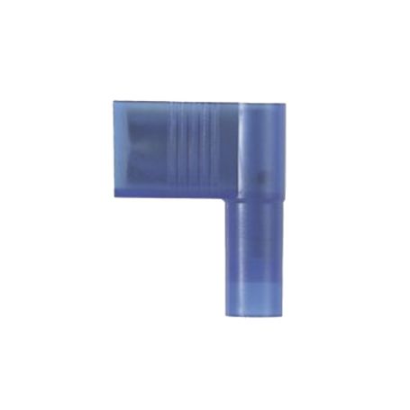Terminal De Desconexión Hembra Panterm™ A 90º Color Azul Nylon Para Cable 1416 Awg 0.250 X 0.032  (6.3 X 0.8mm)