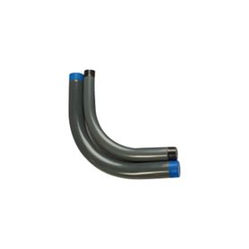 codo conduit rigido de aluminio de 1 254 mm  recubierto de pvc  interior de uretano